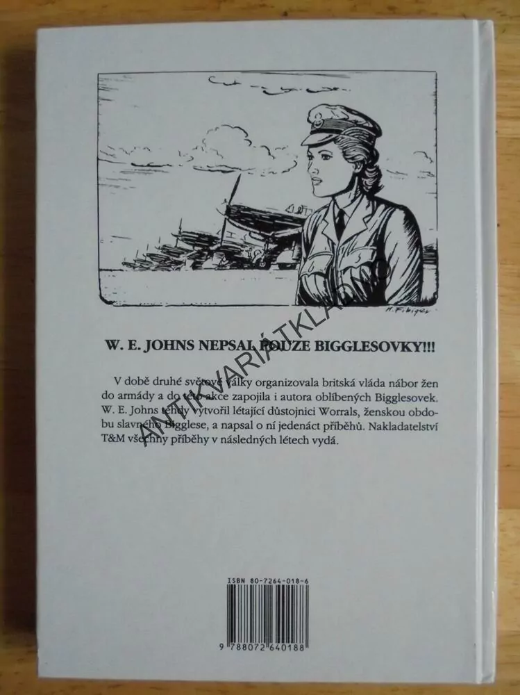 WORRALS V ORIENTĚ, W.E.JOHNS, LETECTVÍ