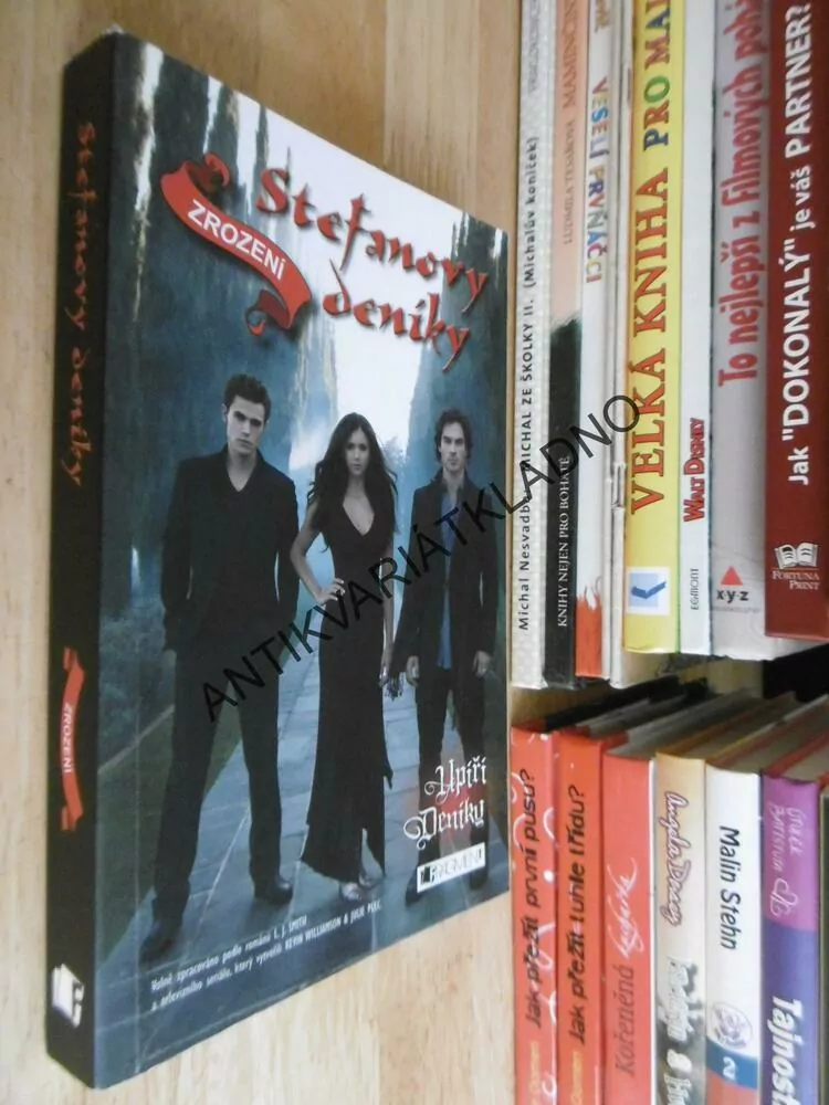 UPÍŘÍ DENÍKY, ZROZENÍ, STEFANOVY DENÍKY, L.J. SMITH, **an