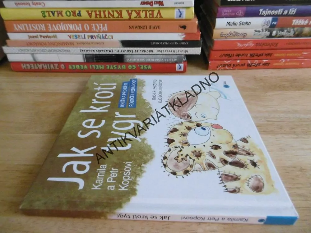 JAK SE KROTÍ TYGR, KAMILA A PETR KOPSOVI, KNÍŽKA PRO DĚTI, RODIČE A PEDAGOGY, **an