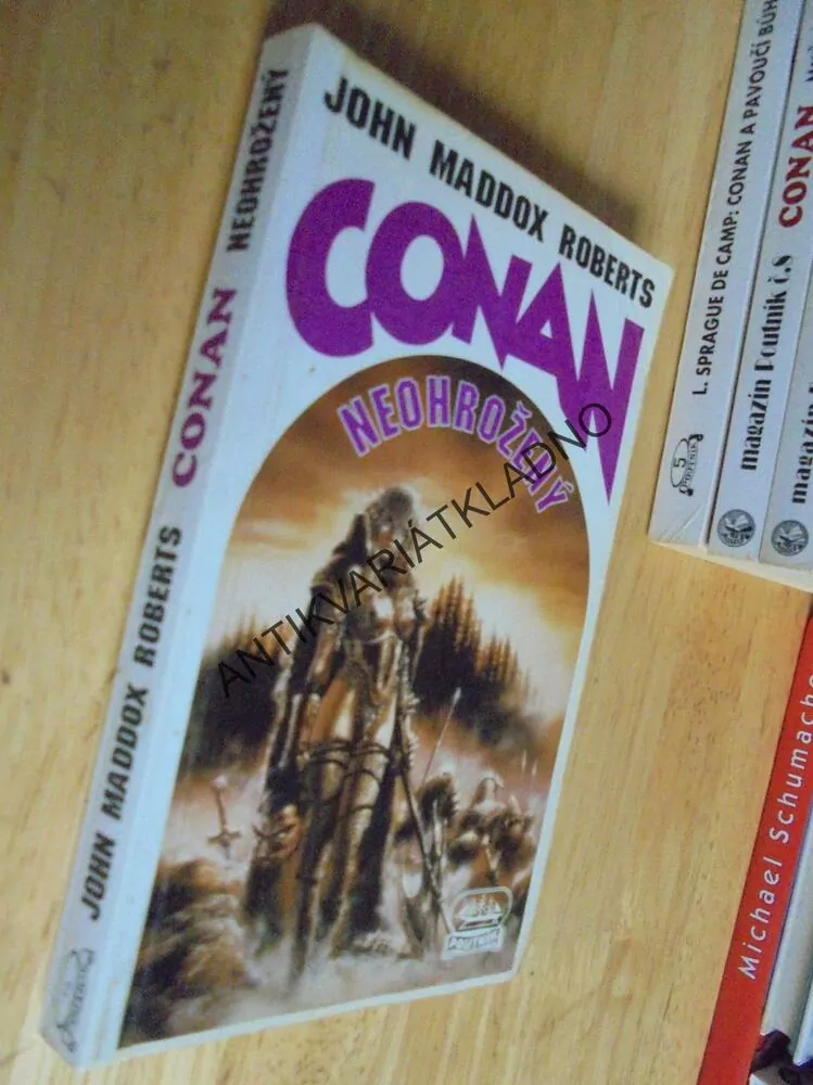CONAN NEOHROŽENÝ, JOHN MADDOX ROBERTS, **an