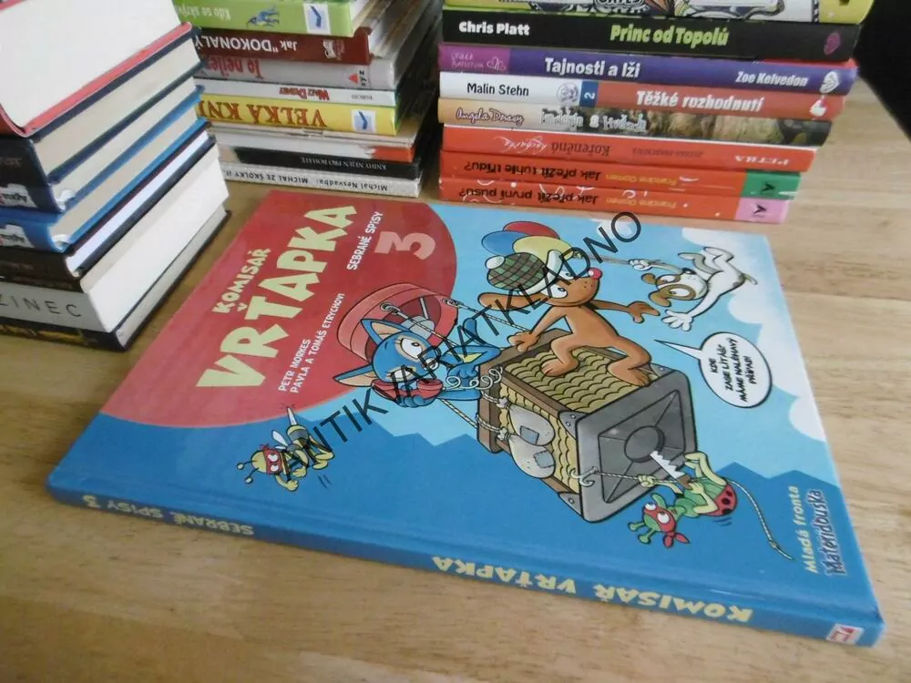 KOMISAŘ VRŤAPKA, PAVLA ETRYCHOVÁ, PETR MORKES, SEBRANÉ SPISY 3., **an