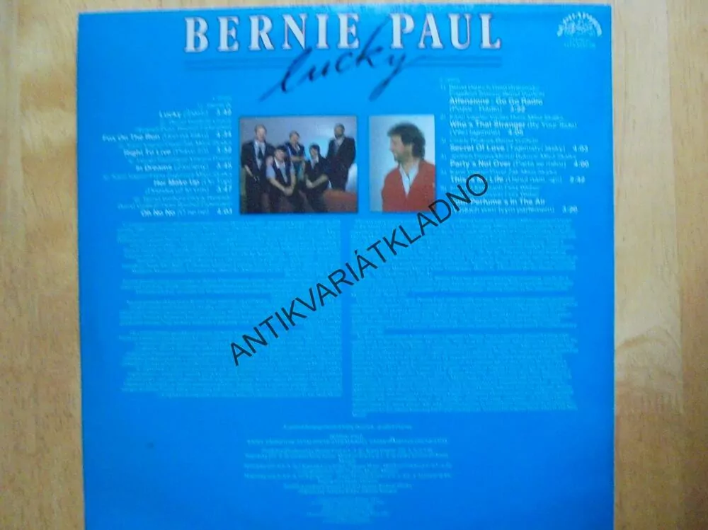 GRAMODESKA - BERNIE PAUL, LUCKY