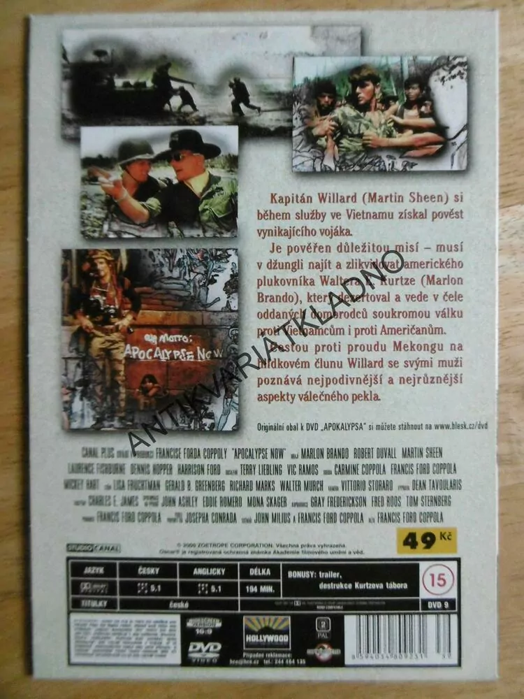 APOKALYPSA, DVD FILM