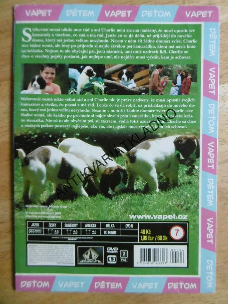 ZÁZRAČNÍ PEJSCI, DVD FILM