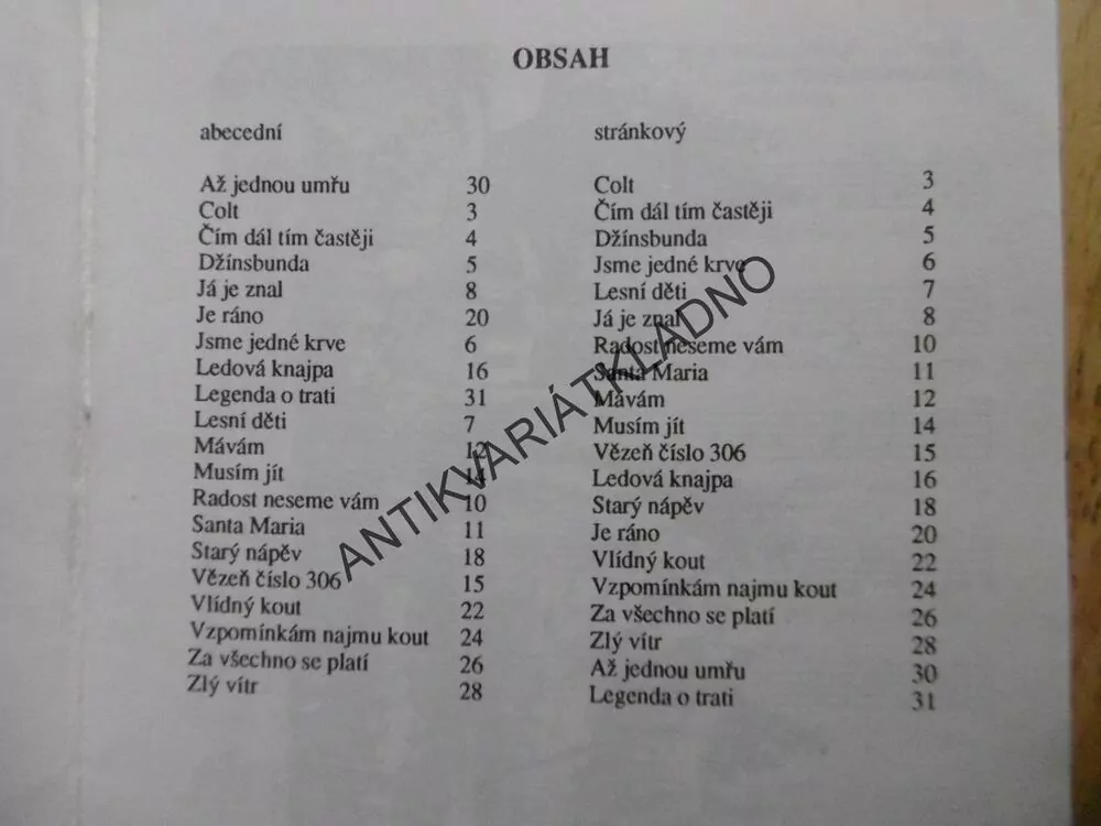 A JE ZASE POHODA 4, SEKVOJ, ZPĚVNÍK, NOTY, TEXTY