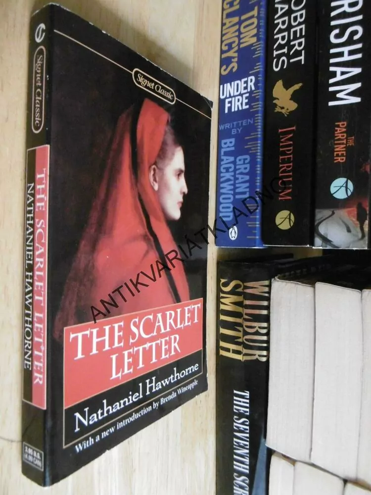 THE SCARLET LETTER, NATHANIEL HAWTHORNE, ANGLICKY, **an