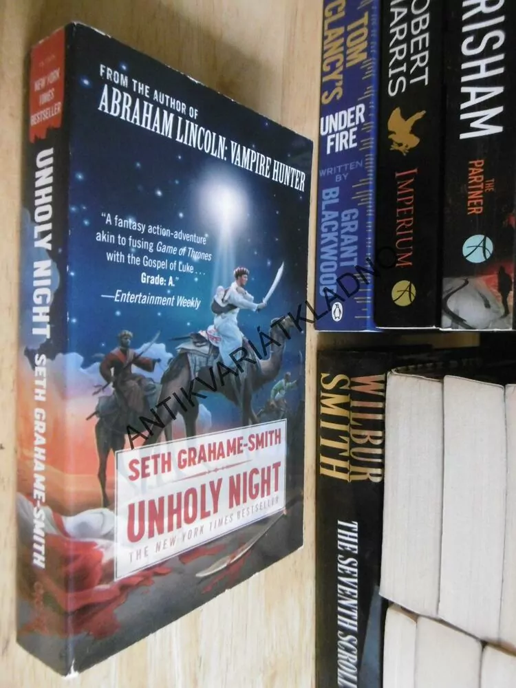 UNHOLY NIGHT, BEZBOŽNÁ NOC, SETH GRAHAME-SMITH, ANGLICKY, *an