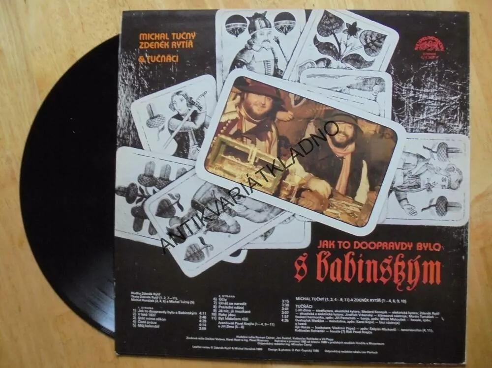 GRAMODESKA - TUČNÝ MICHAL, TUČŇÁCI, BABINSKÝ, VČETNĚ TEXTOVÉ ČÁSTI