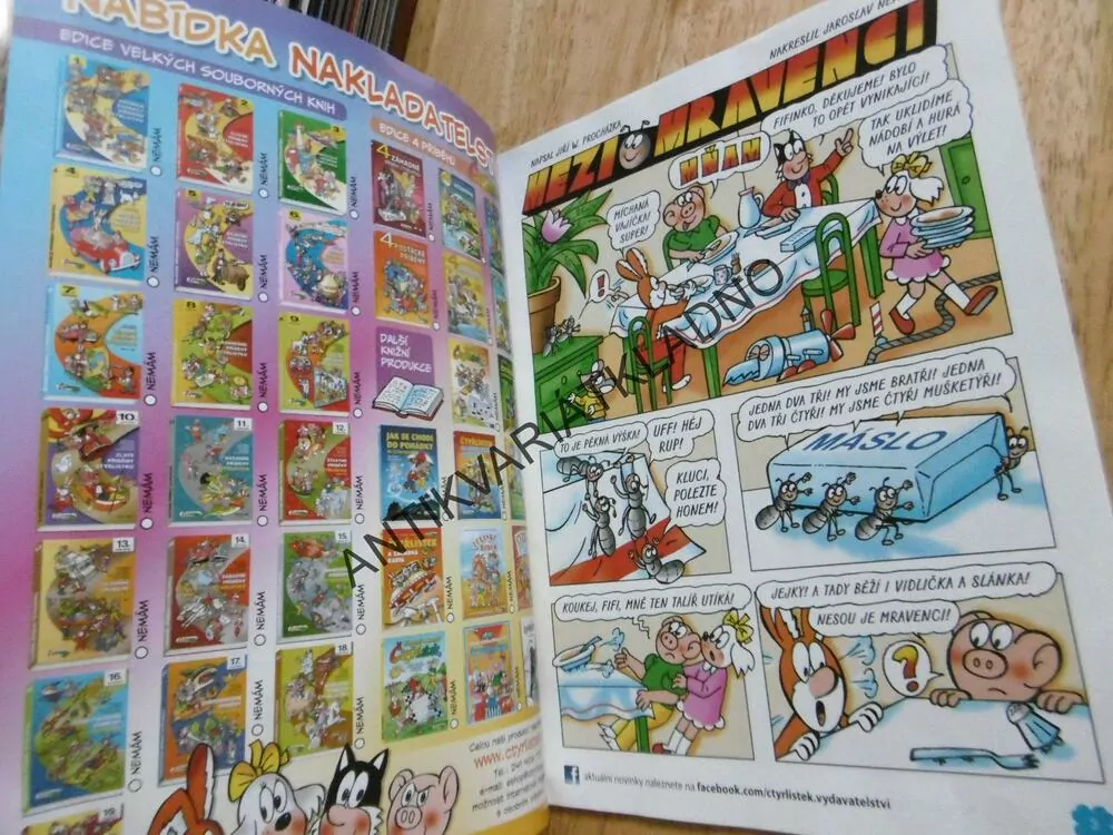 ČTYŘLÍSTEK 702 - MEZI MRAVENCI