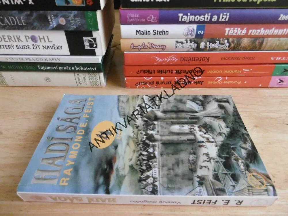HADÍ SÁGA, VZESTUP MAGNÁTA, ZISK 4, RAYMOND E. FEIST, **an