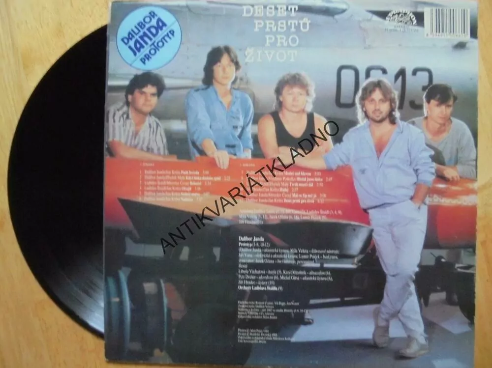 GRAMODESKA - DALIBOR JANDA, PROTOTYP,DESET PRSTŮ PRO ŽIVOT