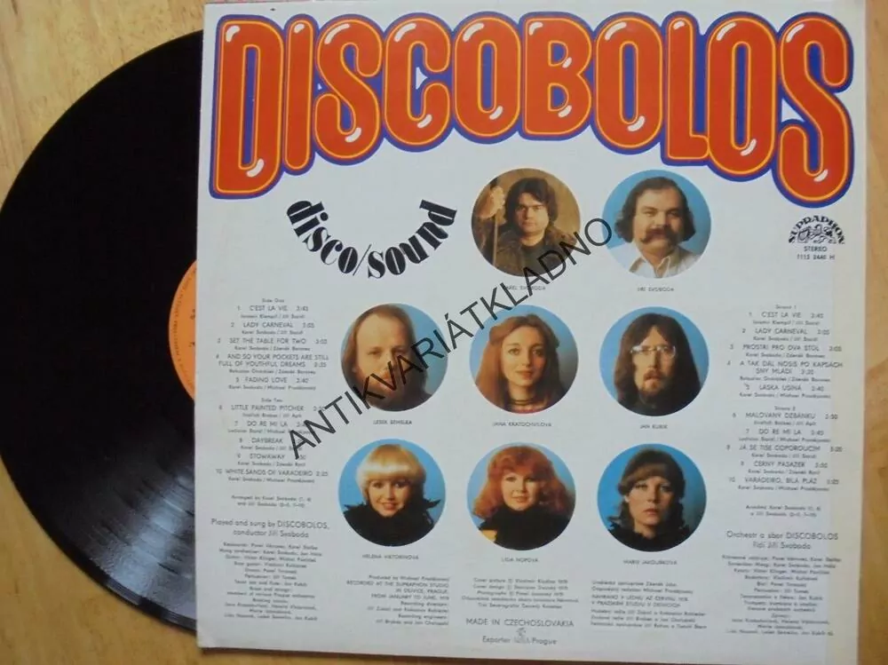 GRAMODESKA - DISCOBOLOS, SEMELKA,SVOBODA,KRATOCHVÍLOVÁ