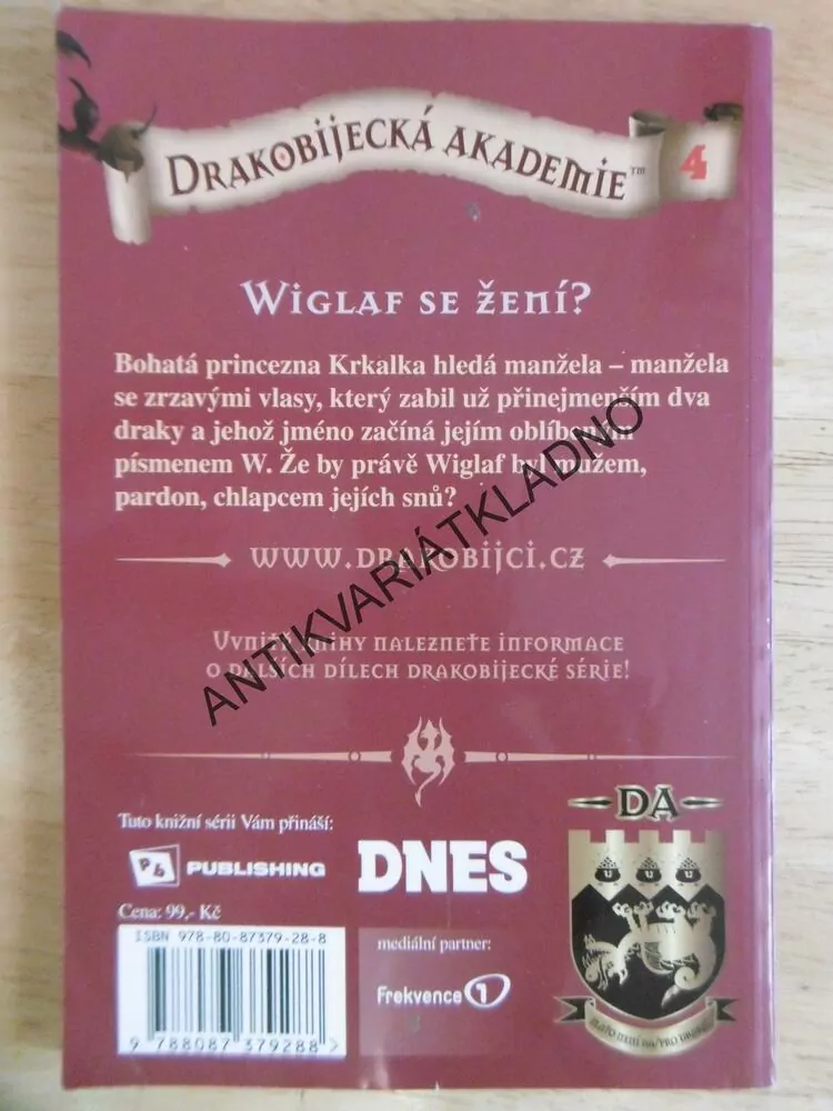 DRAKOBIJECKÁ AKADEMIE, WIGLAF SE ŽENÍ?, KATE MCMULLAN, **an