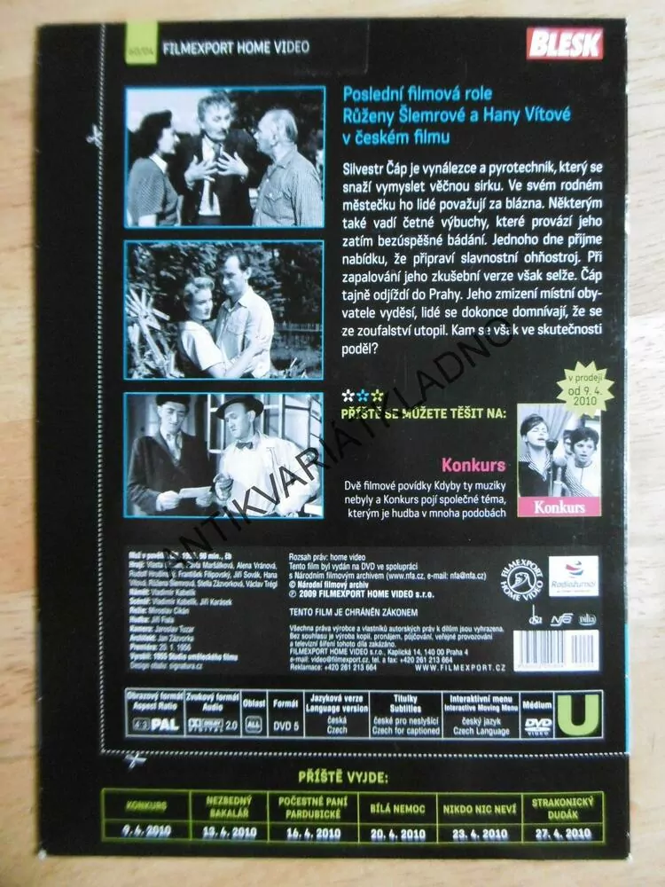 MUŽ V POVĚTŘÍ, DVD FILM ČR