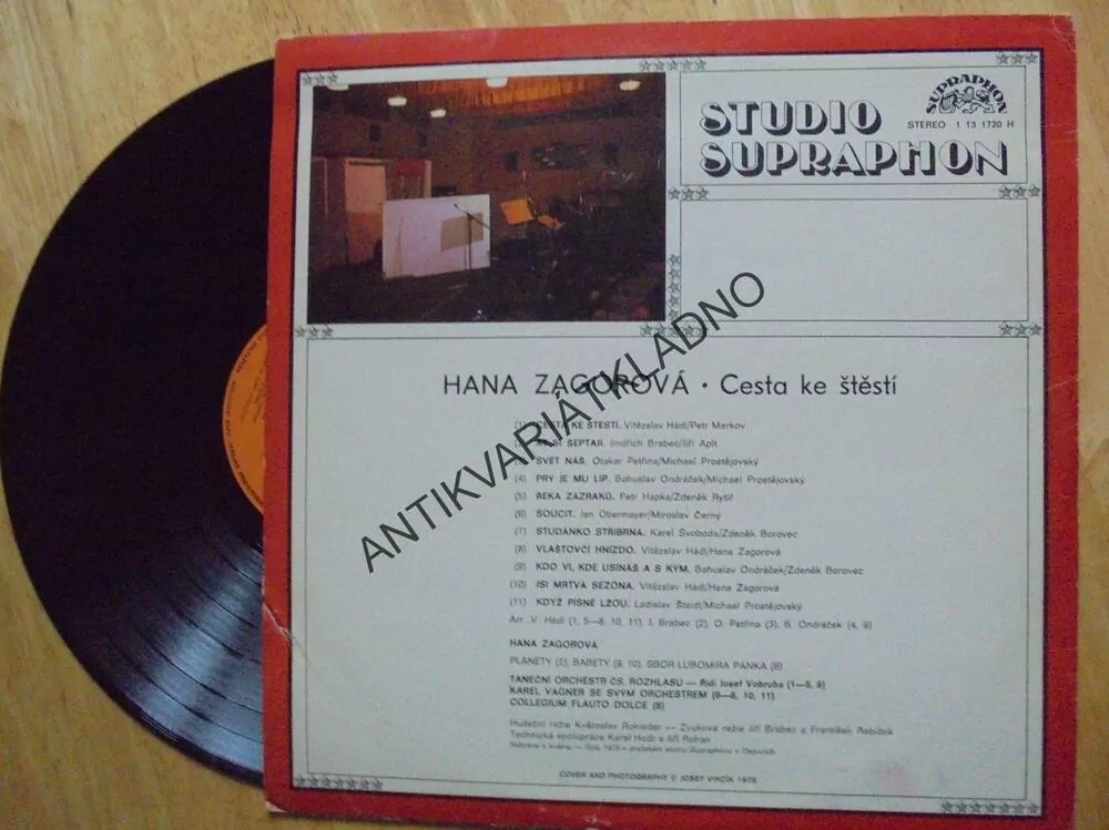 GRAMODESKA - HANA ZAGOROVÁ, CESTA KE ŠTĚSTÍ