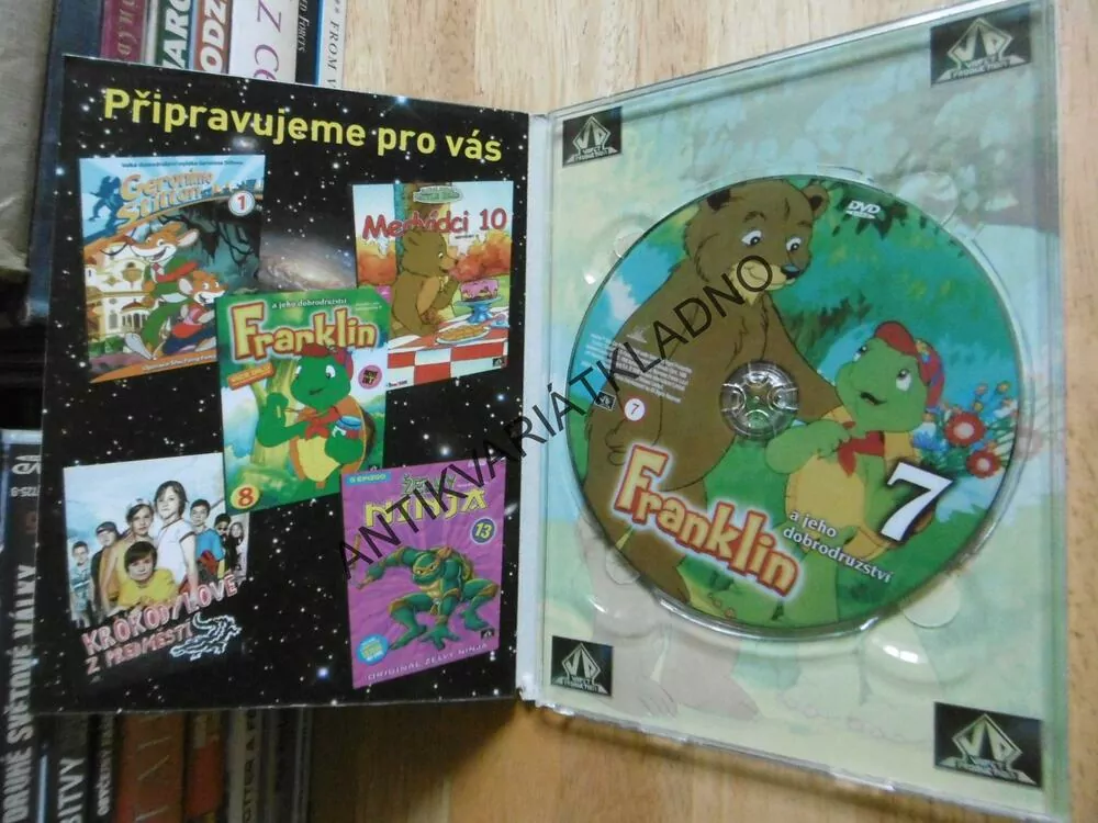 FRANKLIN A JEHO DOBRODRUŽSTVÍ, 7., DVD FILM