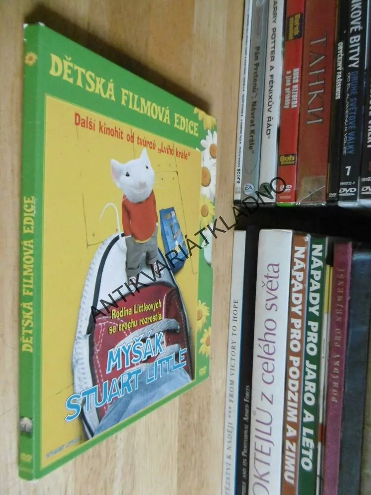 MYŠÁK STUART LITTLE, DVD FILM