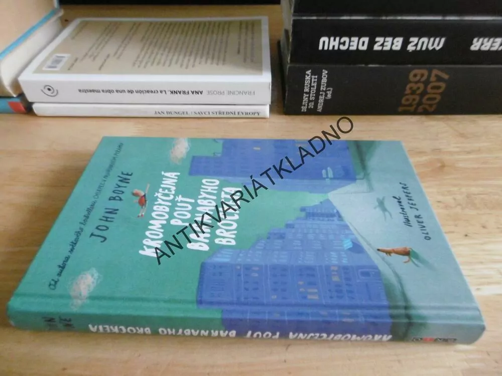 KROMOBYČEJNÁ POUŤ BARNABYHO BROCKETA, JOHN BOYNE, OLIVER JEFFERS, **an