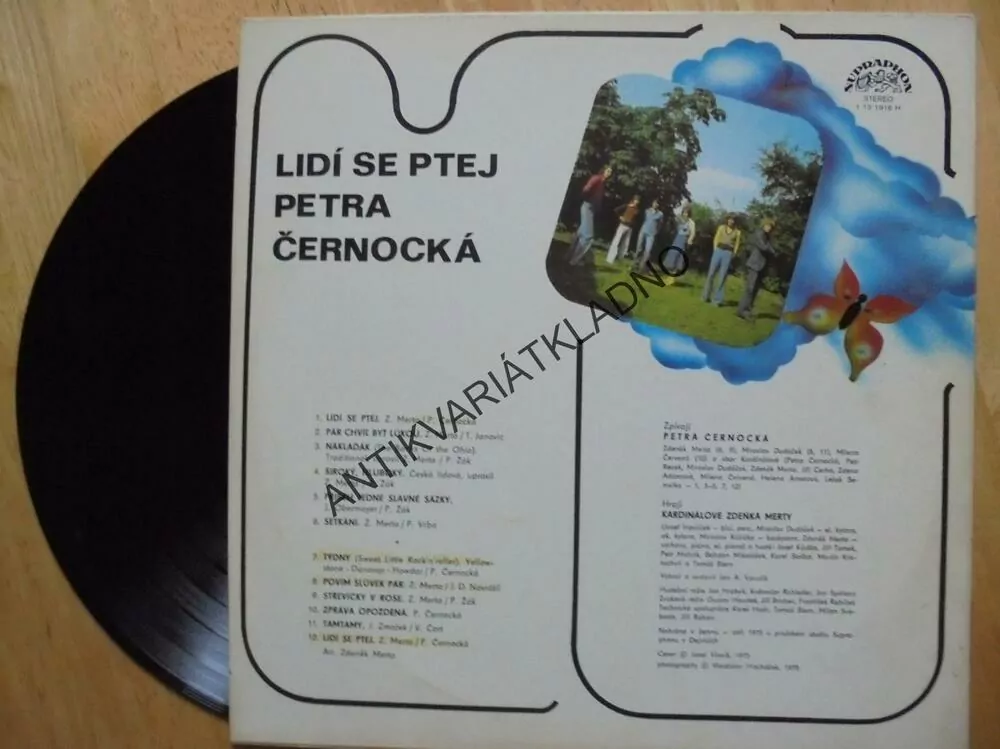 GRAMODESKA - PETRA ČERNOCKÁ, LIDÍ SE PTEJ