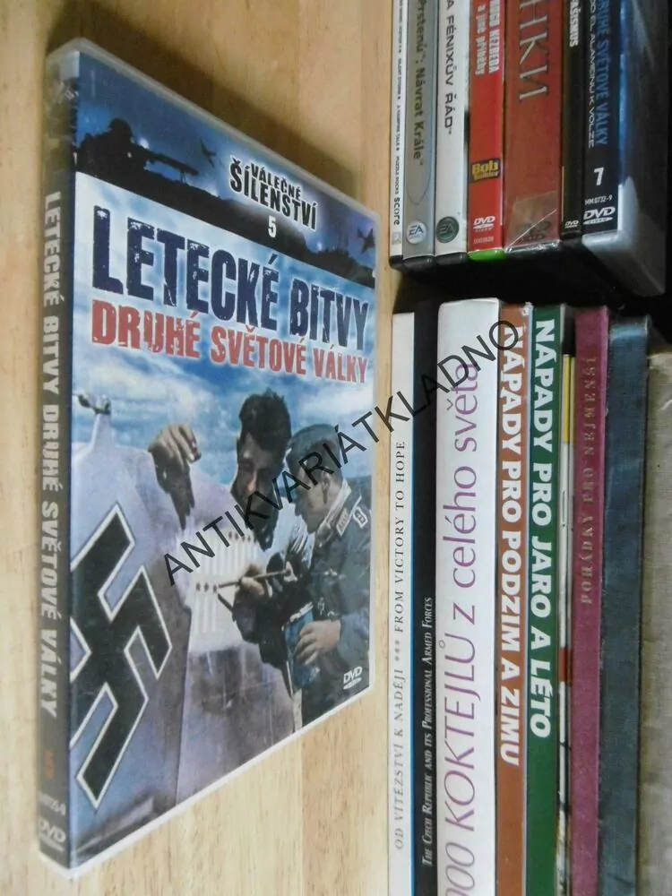 LETECKÉ BITVY DRUHÉ SVĚTOVÉ VÁLKY, VÁLEČNÉ ŠÍLENSTVÍ 5., DOKUMENT DVD FILM 2.SVĚT.VÁLKA