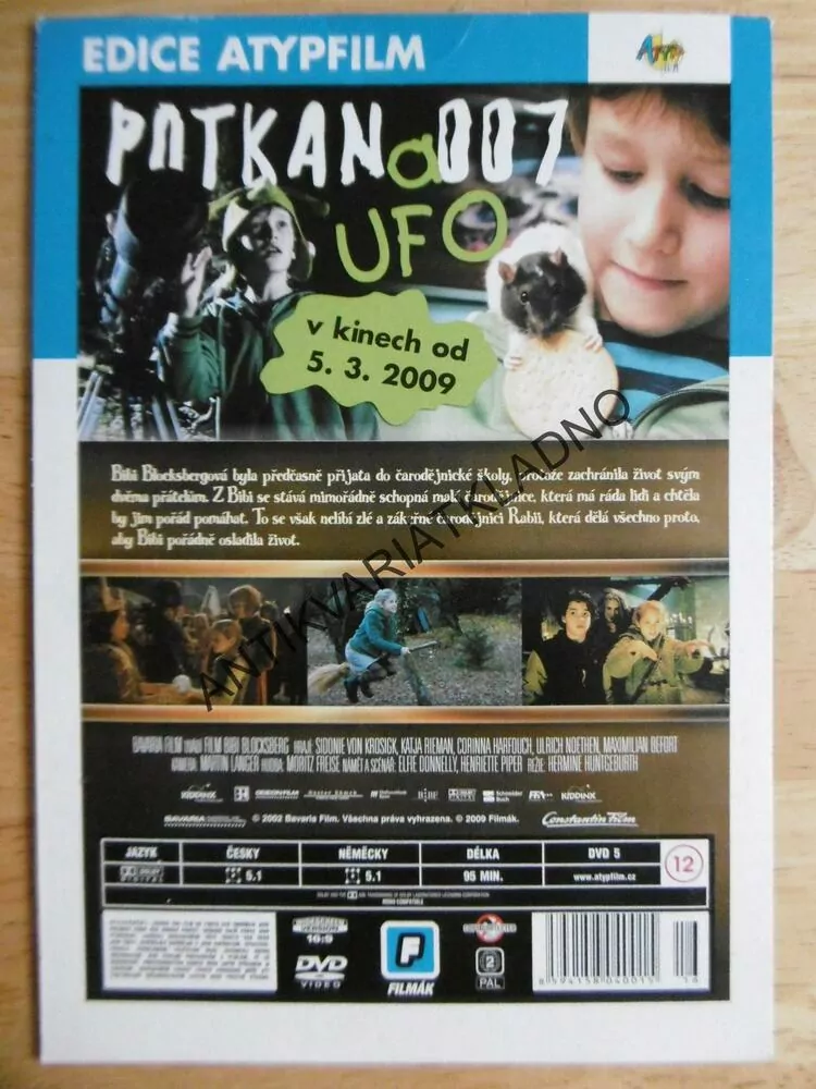 BIBI A LÉTAJÍCÍ ŠKOLA, DVD FILM