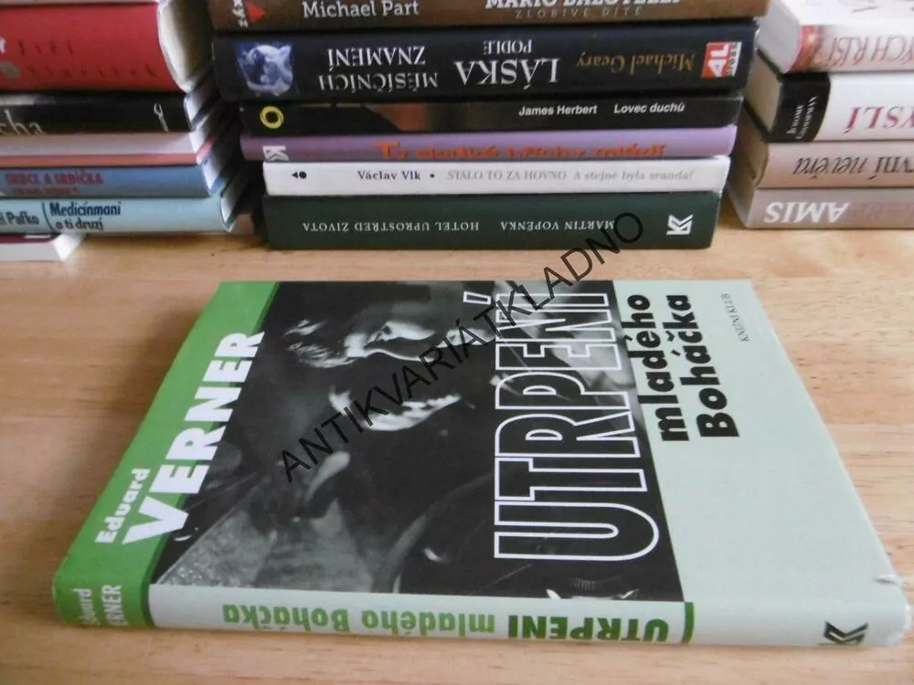 UTRPENÍ MLADÉHO BOHÁČKA, EDUARD VERNER, **an