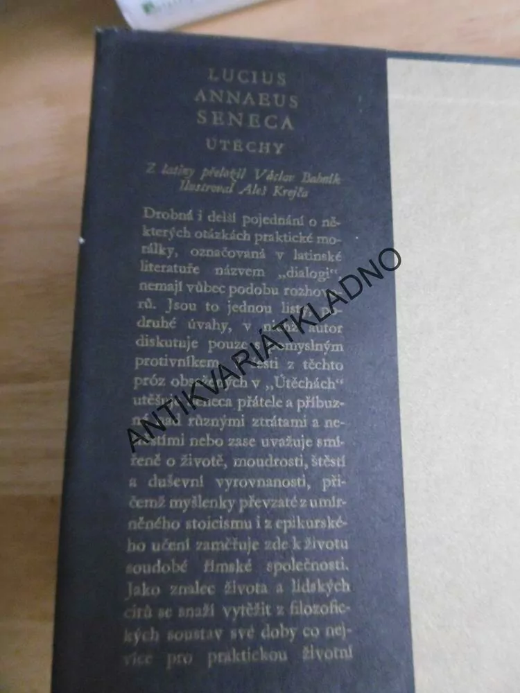 ÚTĚCHY, LUCIUS ANNAEUS SENECA, **an