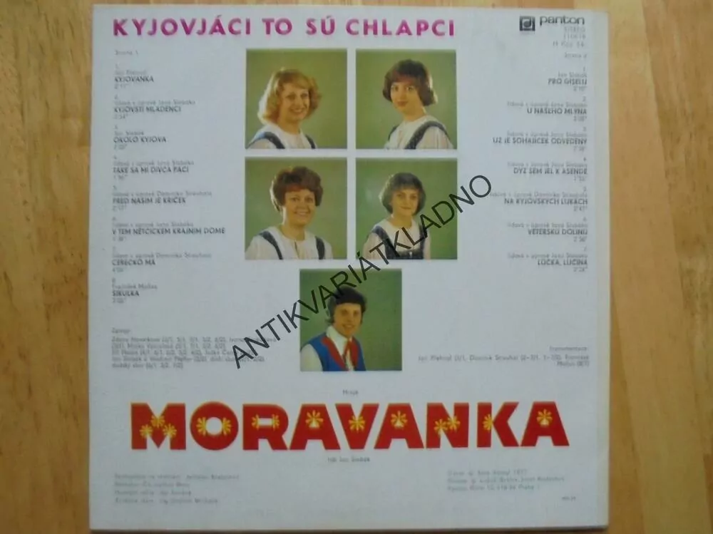GRAMODESKA - MORAVANKA, KYJOVJÁCI,TO SÚ CHLAPCI
