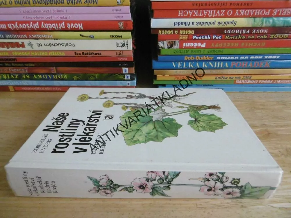 NAŠE ROSTLINY V LÉKAŘSTVÍ, JAROSLAV KORBELÁŘ, ZDENĚK ENDRIS, JINDŘICH KREJČA, **an