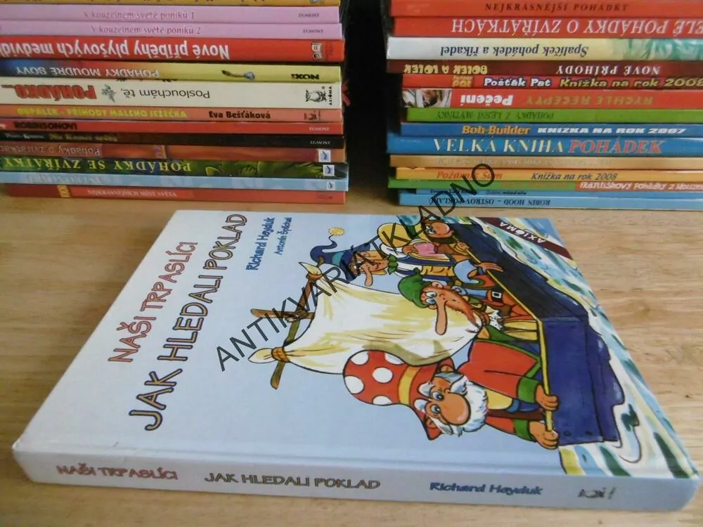 NAŠI TRPASLÍCI, JAK HLEDALI POKLAD, RICHARD HEYDUK, ANTONÍN ŠPLÍCHAL, **an