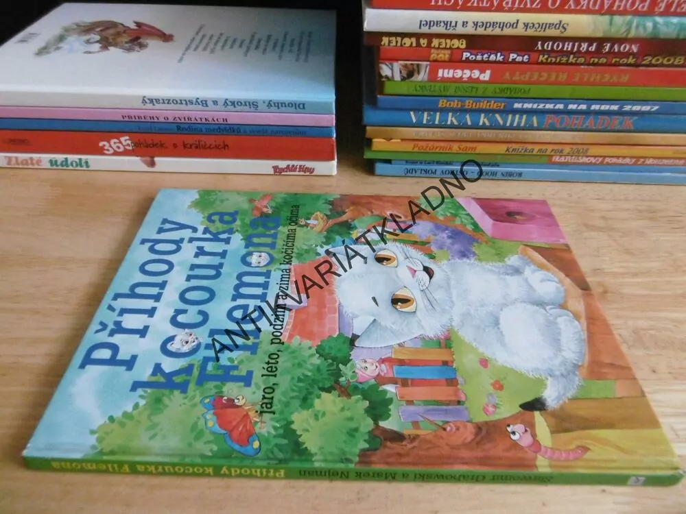PŘÍHODY KOCOURKA FILEMONA, JARO, LÉTO, PODZIM A ZIMA KOČIČÍMA OČIMA, **an