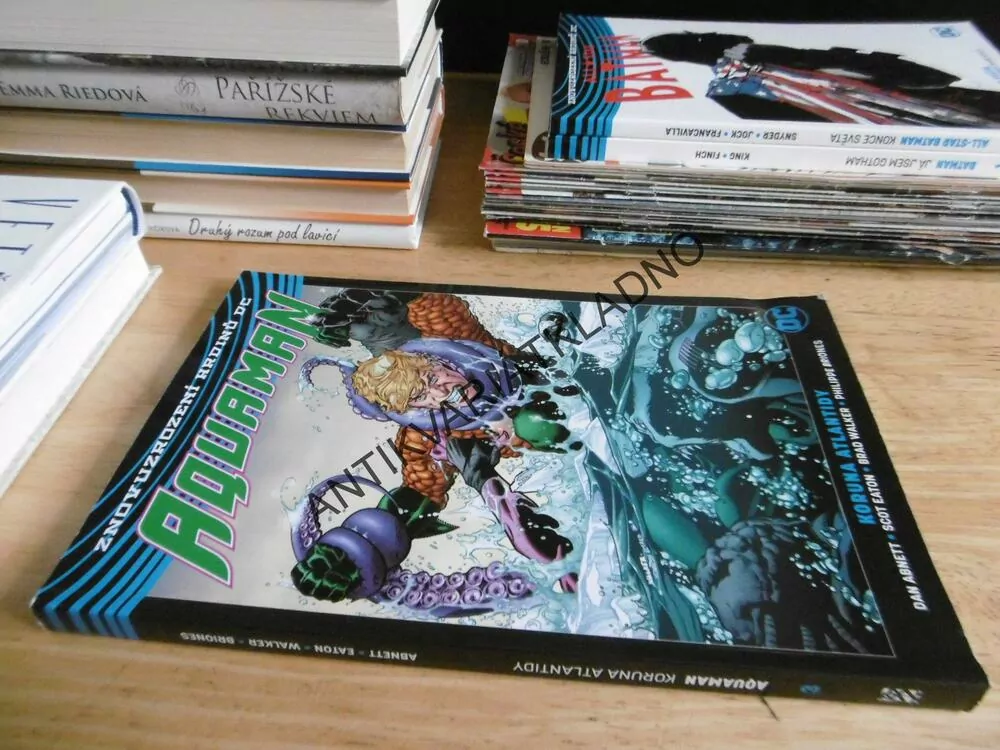AQUAMAN, KORUNA ATLANTIDY, KOMIKS DC COMICS, **an