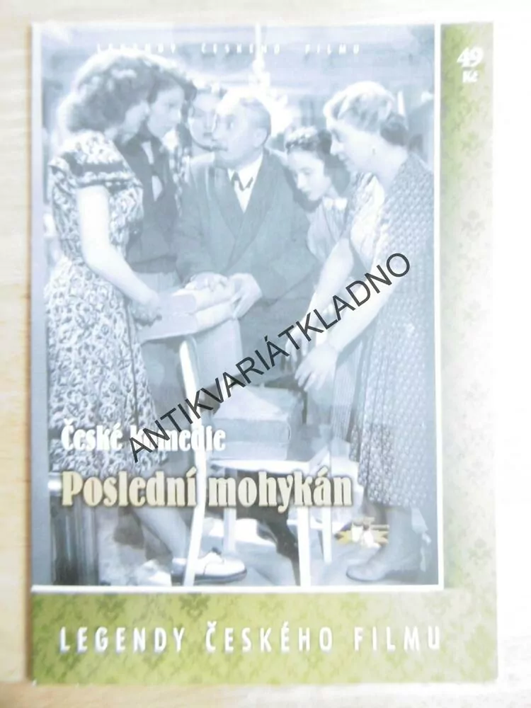 POSLEDNÍ MOHYKÁN, MARVAN. DVD FILM