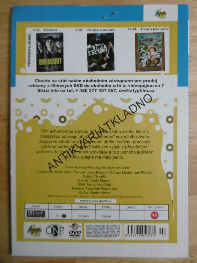 MEZI NÁMI PŘÁTELI, DVD FILM 