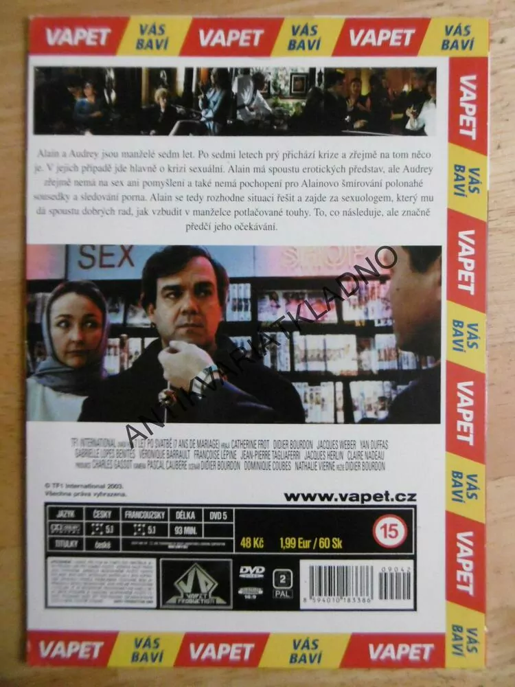 7 LET PO SVATBĚ, DVD FILM 