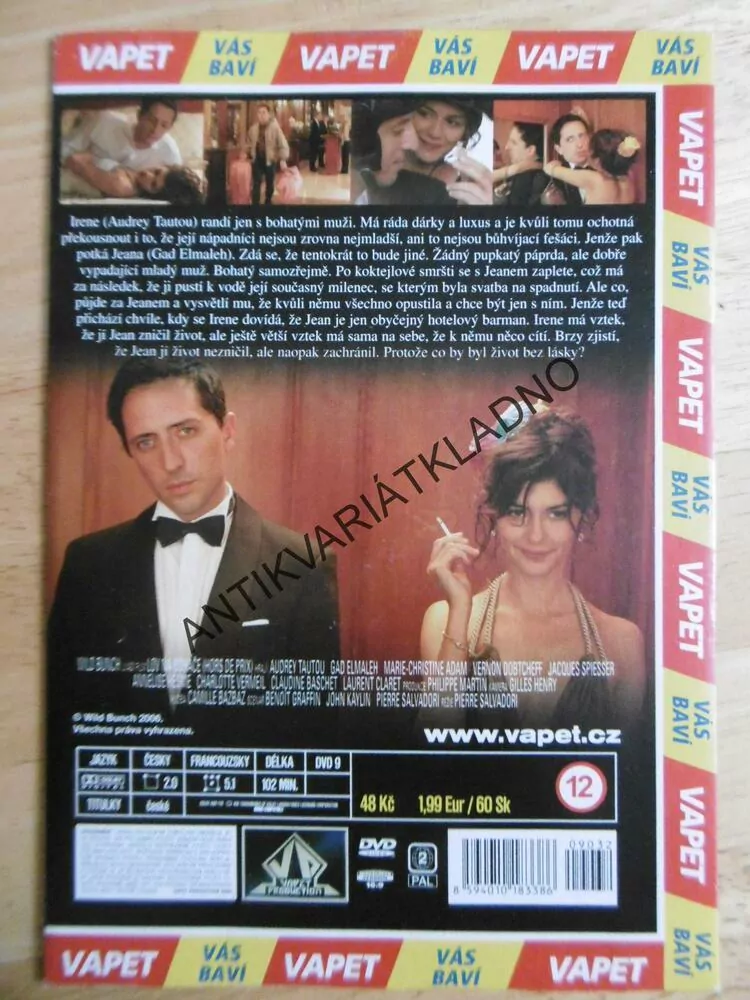 LOV NA BOHÁČE, DVD FILM 