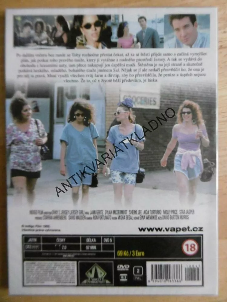 DÍVKY Z JERSEY, DVD FILM