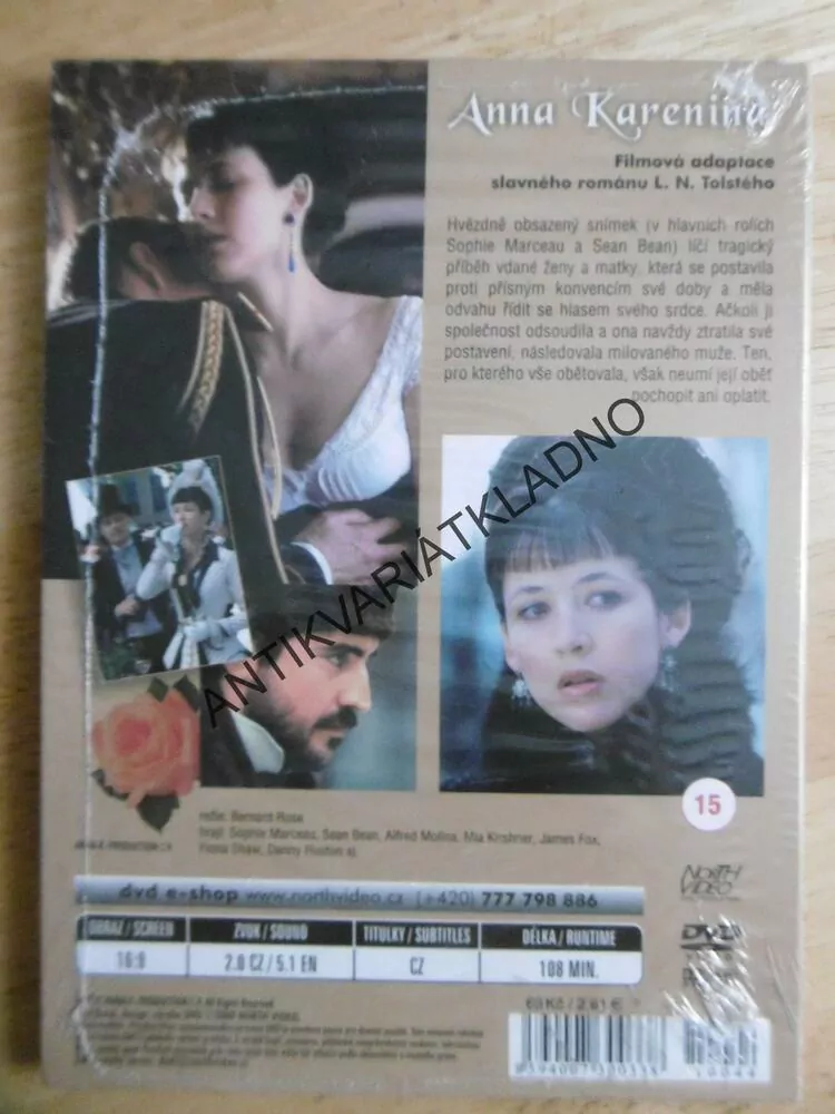 ANNA KARENINA, DVD FILM