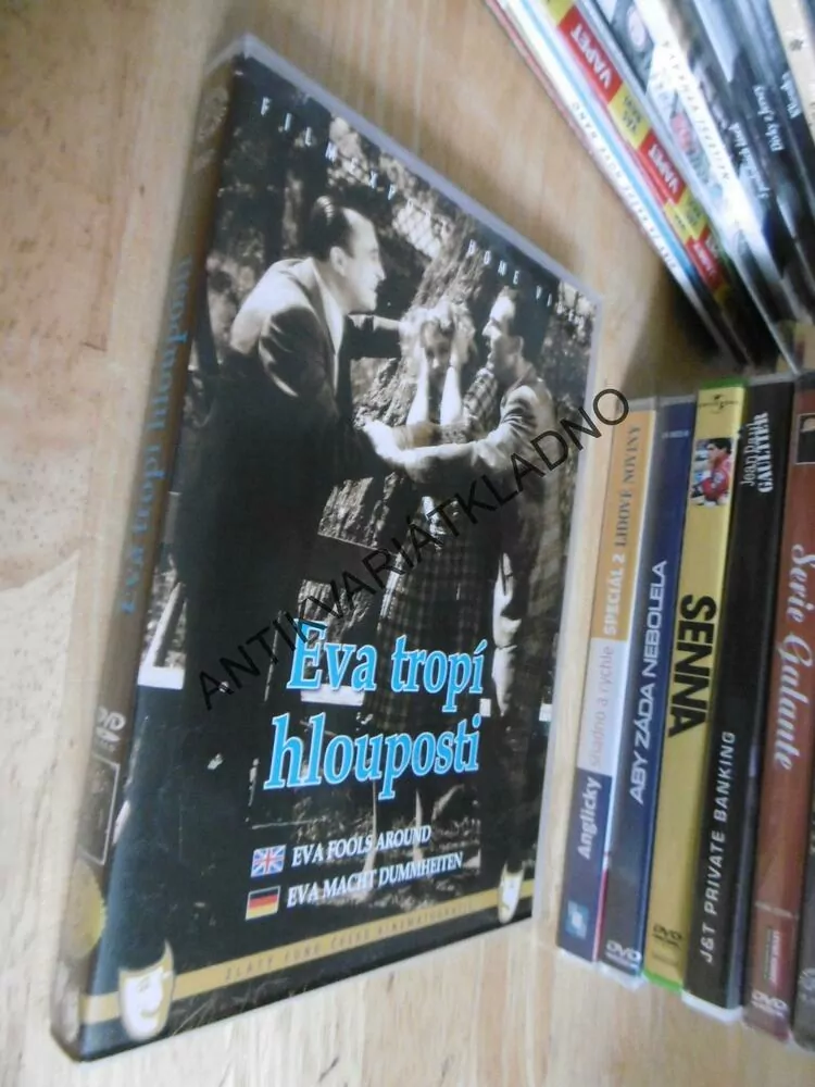 EVA TROPÍ HLOUPOSTI, DVD FILM