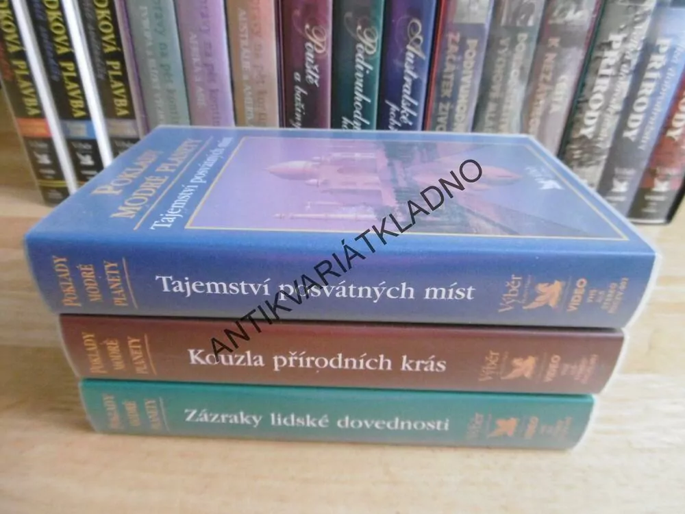 POKLADY MODRÉ PLANETY, 3 VHS
