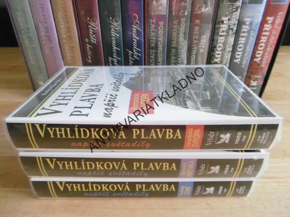 VYHLÍDKOVÁ PLAVBA NAPŘÍČ SVĚTADÍLY, 3 VHS