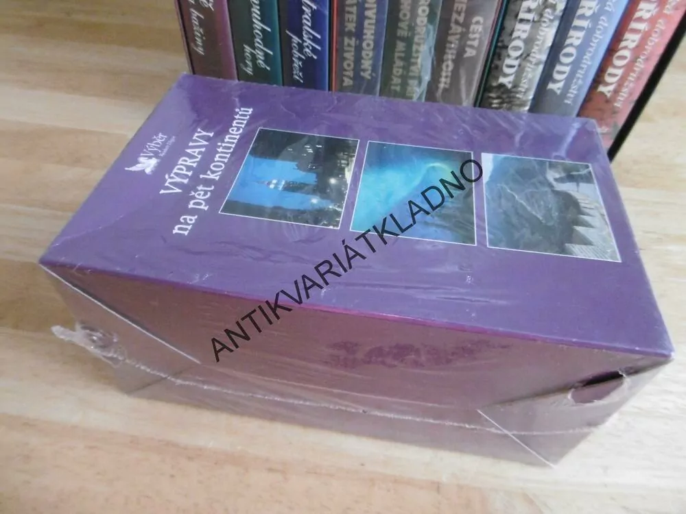 VÝPRAVY NA PĚT KONTINENTŮ, 3 VHS
