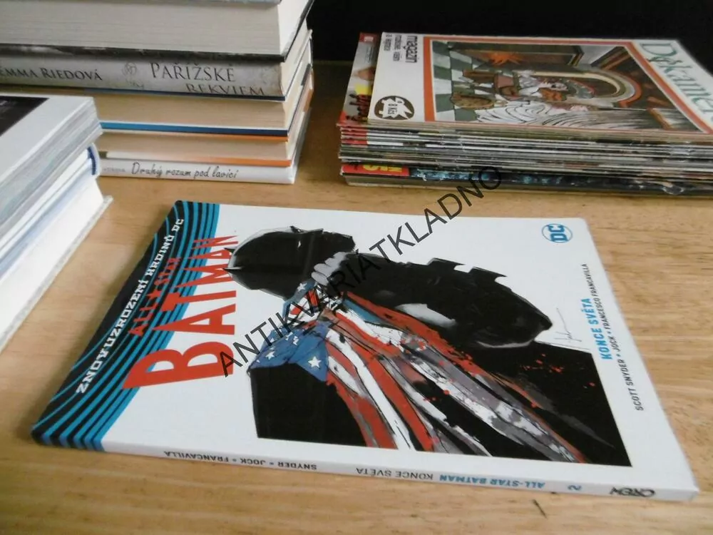 BATMAN, KONCE SVĚTA, KOMIKS DC COMICS, **an