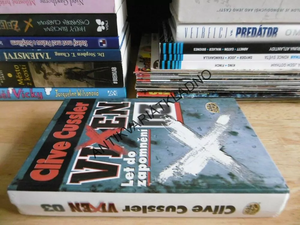 VIXEN, LET DO ZAPOMNĚNÍ, CLIVE CUSSLER, **an