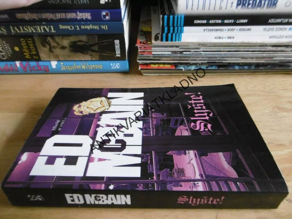 SLYŠTE!, ED MCBAIN, **an