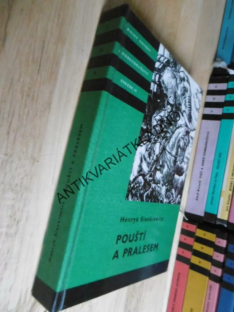 KOD 15 - POUŠTÍ A PRALESEM, HENRYK SIENKIEWICZ, JUNEK, **an