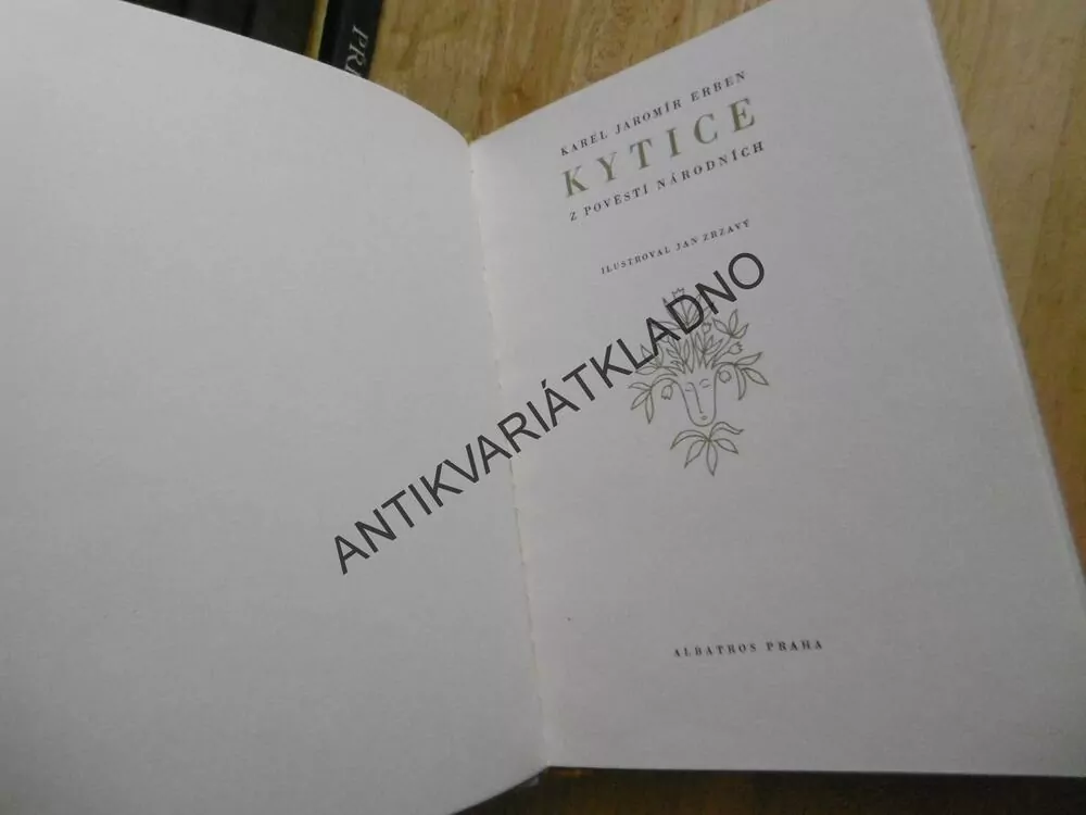 KYTICE, KAREL JAROMÍR ERBEN, **an 
