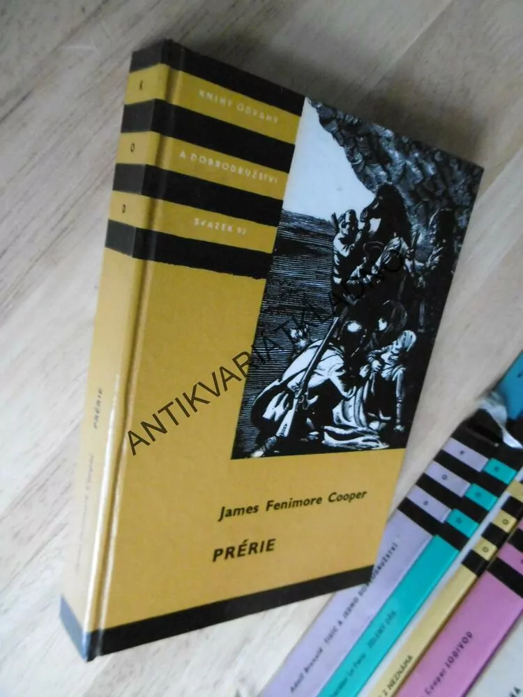 KOD 92 - PRÉRIE, JAMES FENIMORE COOPER, , VRAŠTIL, **an