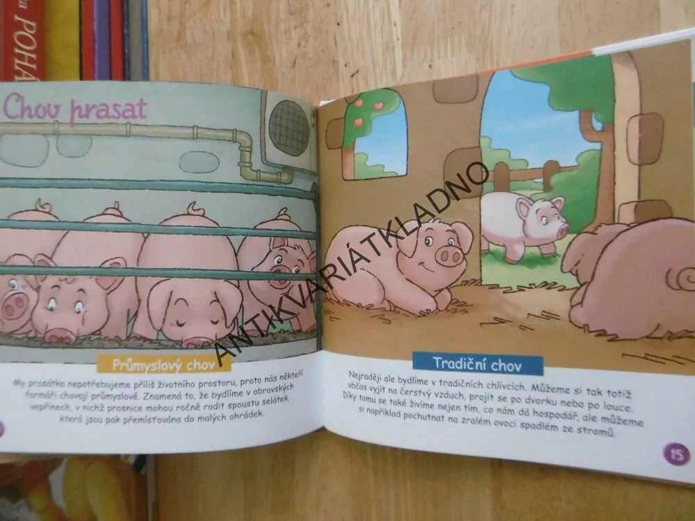 PRASE, NA DVORKU, EDICE VESELÁ FARMA, **an