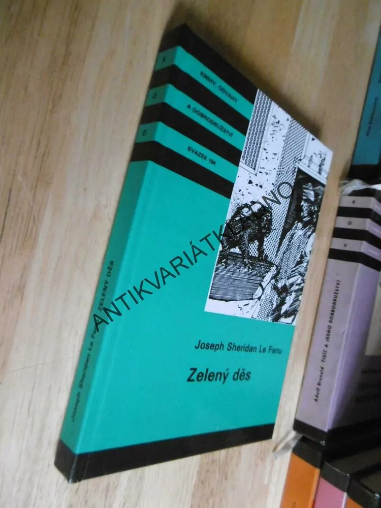 KOD 194 - ZELENÝ DĚS, JOSEPH SHERIDAN LE FANU, ERAZIM, **an